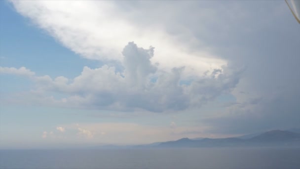 Korsická Trajektová Doprava Calvi Nice — Stock video