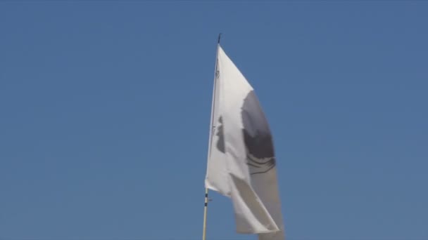 Godło Flagi Korsyki Francja — Wideo stockowe