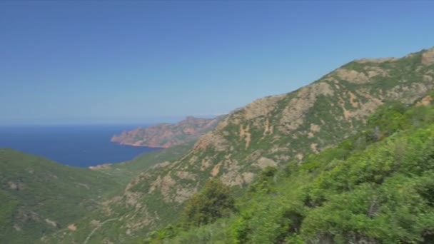 Spiagge Paesaggi Della Corsica — Video Stock