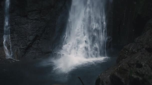 Catarata Del Toro Şelale Kosta Rika — Stok video
