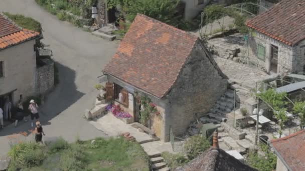 Saint Ciry Lapopie Franciaország — Stock videók