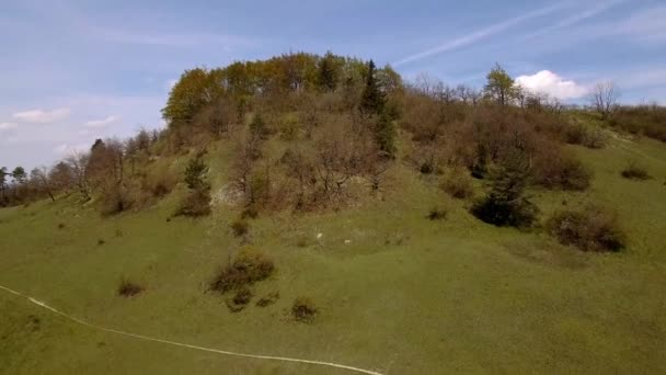 Aerial Bavarian Landscapes Alemania Material Nativo — Vídeos de Stock