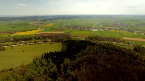 Paisagens Aéreas Bávaras Alemanha Imagens Nativas — Vídeo de Stock
