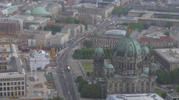 Vue Depuis Tour Télévision Berlin Reichstag Berlin — Video
