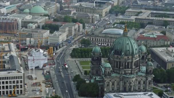 从柏林电视大厦 国会大厦 柏林的视图 — 图库视频影像