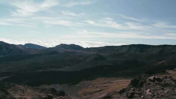 美しいキラウエア火山フィールズ ハワイ — ストック動画