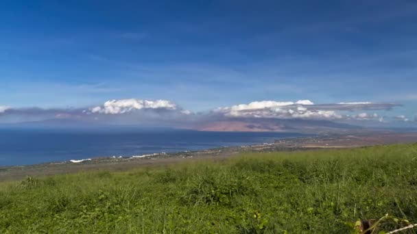 Vistas Mar Maui Timelapse Hawaii Estados Unidos — Vídeos de Stock