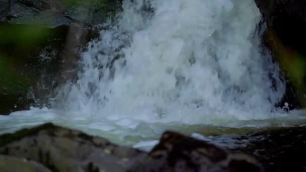 Waterfall Head Black Valley Land Kerry Irland — Stockvideo