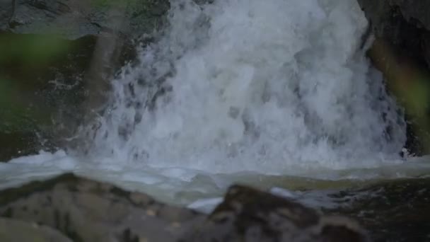 Waterfall Head Black Valley Land Kerry Irland — Stockvideo