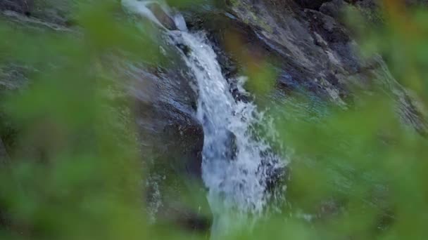Waterfall Black Valley Country Kerry Ireland — Stok video