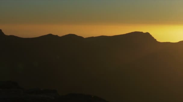 Majestic View Roque Las Muchachos Canyon Palma — Vídeo de Stock