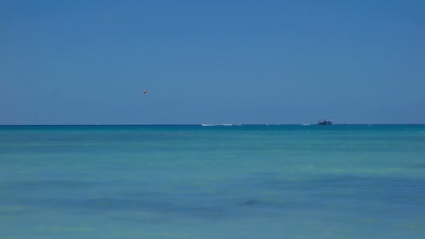 Пейзаж Парадизе Маврикий — стоковое видео