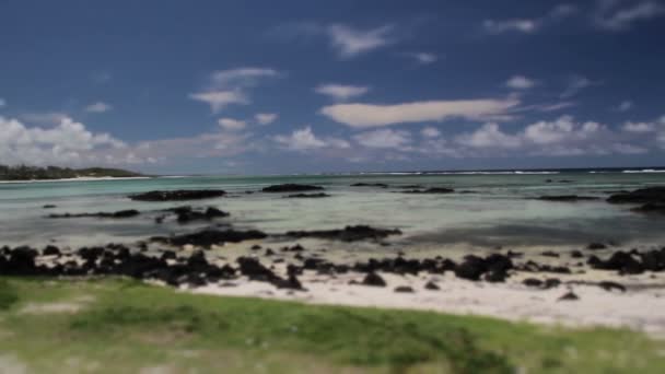 Prachtig Landschap Het Paradijs Mauritius — Stockvideo