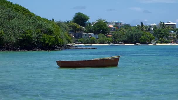 Gyönyörű Táj Paradicsomban Mauritius — Stock videók