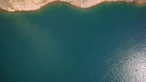 Piva Nehri Pluzine Karadağ Hava Manzarası — Stok video
