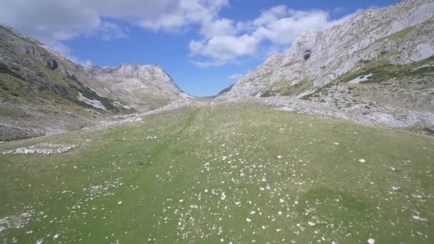 Aerial Durmitor National Park Montenegro Versione Graduata Stabilizzata Guarda Anche — Video Stock