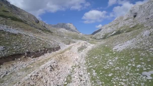 Aerial Durmitor National Park Montenegro Versão Graduada Estabilizada Assista Também — Vídeo de Stock