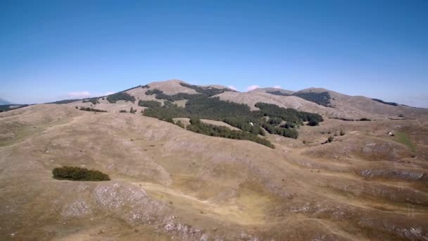 Aerial Gornji Unac Farmlands Montenegro Graded Stabilized Version Watch Also — Stock Video