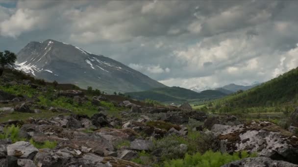 노르웨이 자연의 아름다운 — 비디오