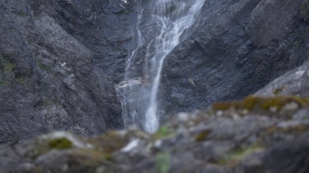 Norway Epic Huge Mardalsfossen Waterfall — Wideo stockowe