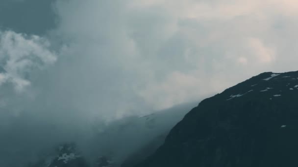 Vistas Panorámicas Montañas Colinas Noruega — Vídeos de Stock
