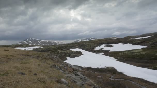 Hermosa Vista Naturaleza Noruega Concepto Viaje — Vídeo de stock