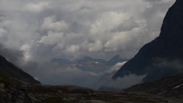 Час Лапсе Троллінгенський Пейзаж Норвегія — стокове відео