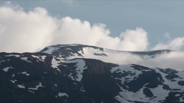 Time Lapse Andalsnes Paisaje Noruega — Vídeo de stock