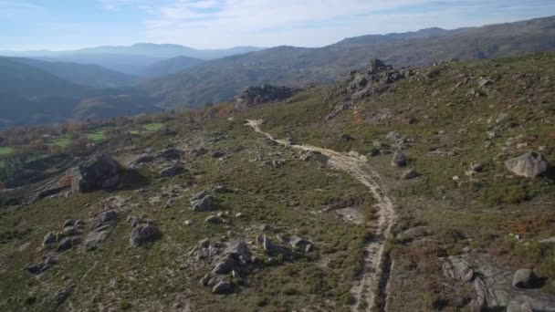 Aérienne Offroad Avec Une Jeep Cela Portugal — Video
