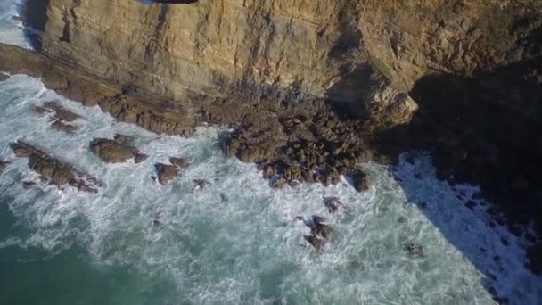 大西洋の海岸ライン ポルトガル — ストック動画