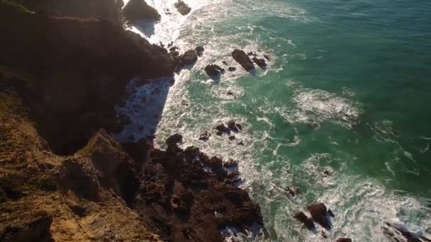 大西洋沿岸线葡萄牙 — 图库视频影像