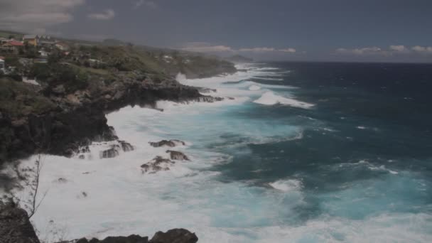 Shoreline Isla Reunión — Vídeos de Stock