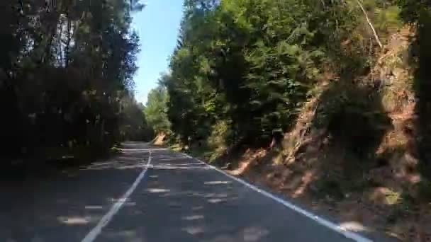 Hyper Lapse Driving Transfagarasan Ρουμανία — Αρχείο Βίντεο