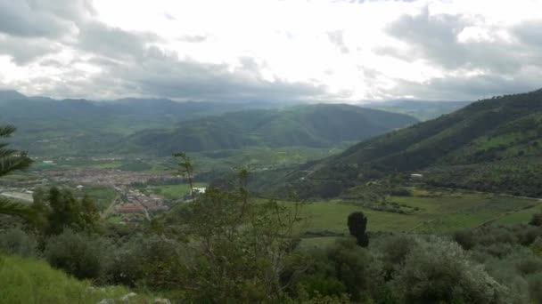 Bela Vista Sobre Marinello Arredores Sicília Itália — Vídeo de Stock