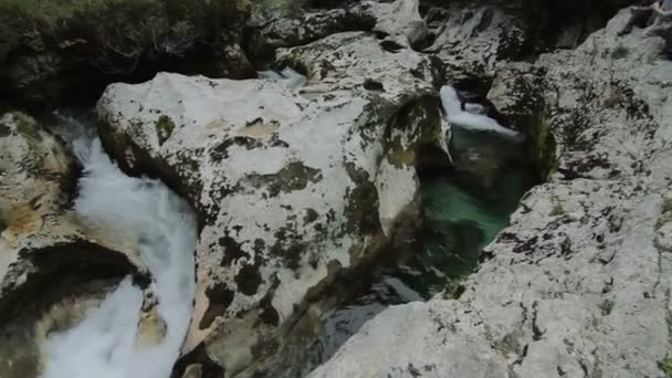 Slovenya Dağ Manzarası Güzel Manzara — Stok video
