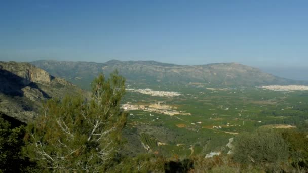 Krajobrazy Przyroda Andaluzji Hiszpania — Wideo stockowe