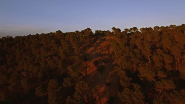 Beautiful Sunset Monte Malaga Andalusia Spain — Stok video