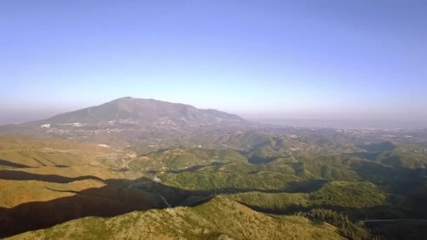Flug Über Ackerland Andalusien Spanien — Stockvideo