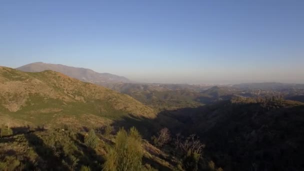 Let Nad Farmlands Andalusie Španělsko — Stock video