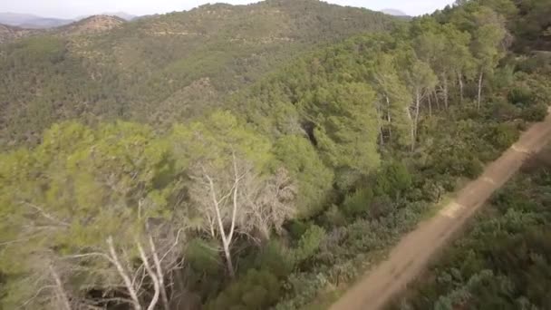 Montañas Málaga Andalucía España Hermoso Paisaje — Vídeo de stock