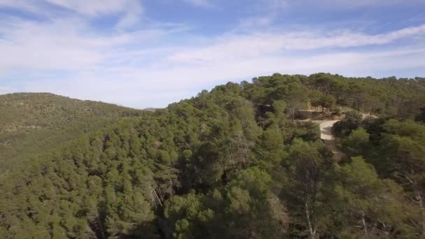 Montañas Málaga Andalucía España Hermoso Paisaje — Vídeo de stock