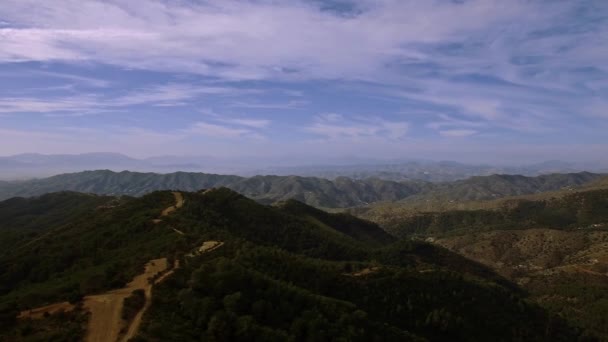 西班牙安达卢西亚马拉加的山区 美丽的风景 — 图库视频影像