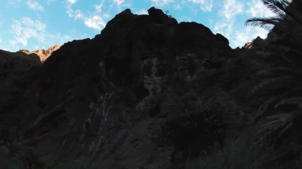 Masca Mountain Range George Τενερίφη Ισπανία — Αρχείο Βίντεο