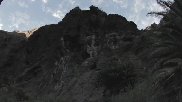 Masca Gebirge Und George Teneriffa Spanien — Stockvideo