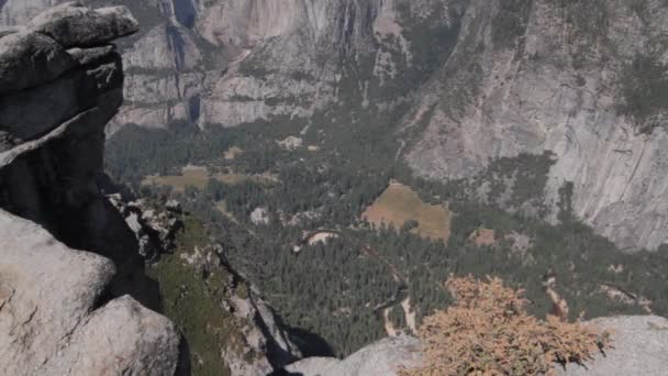 Yosemite Village Yosemite Nationalpark United States Native Material Direkt Kameran — Stockvideo