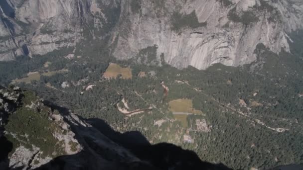 Yosemite Village Yosemite Nationalpark Vereinigte Staaten Native Material Direkt Aus — Stockvideo