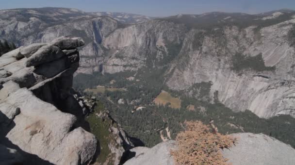 Yosemite Village Yosemite Nationalpark United States Native Material Přímo Kamery — Stock video