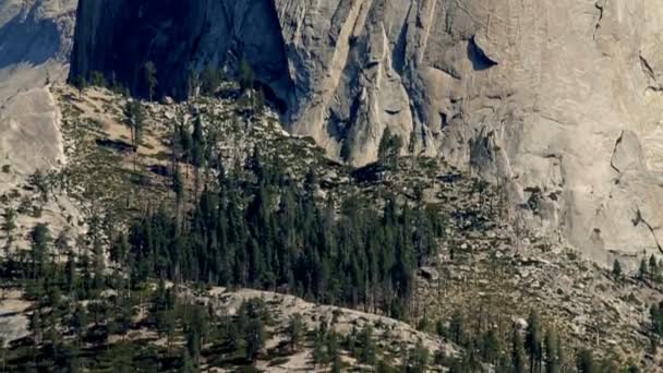 Hermoso Paisaje Parque Nacional Yosemite — Vídeo de stock