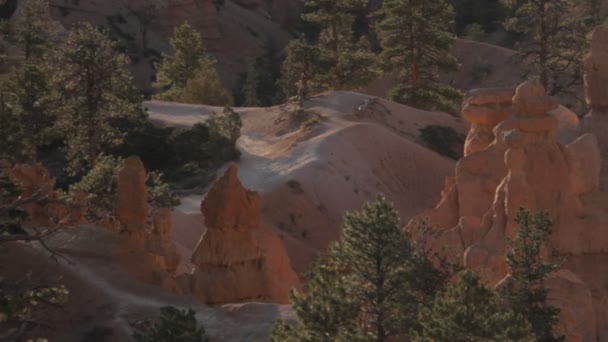 Krásný Výhled Bryce Canyon National Park Utah Spojené Státy — Stock video