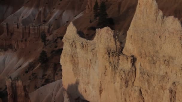 美国犹他州布莱斯峡谷美丽的风景 — 图库视频影像